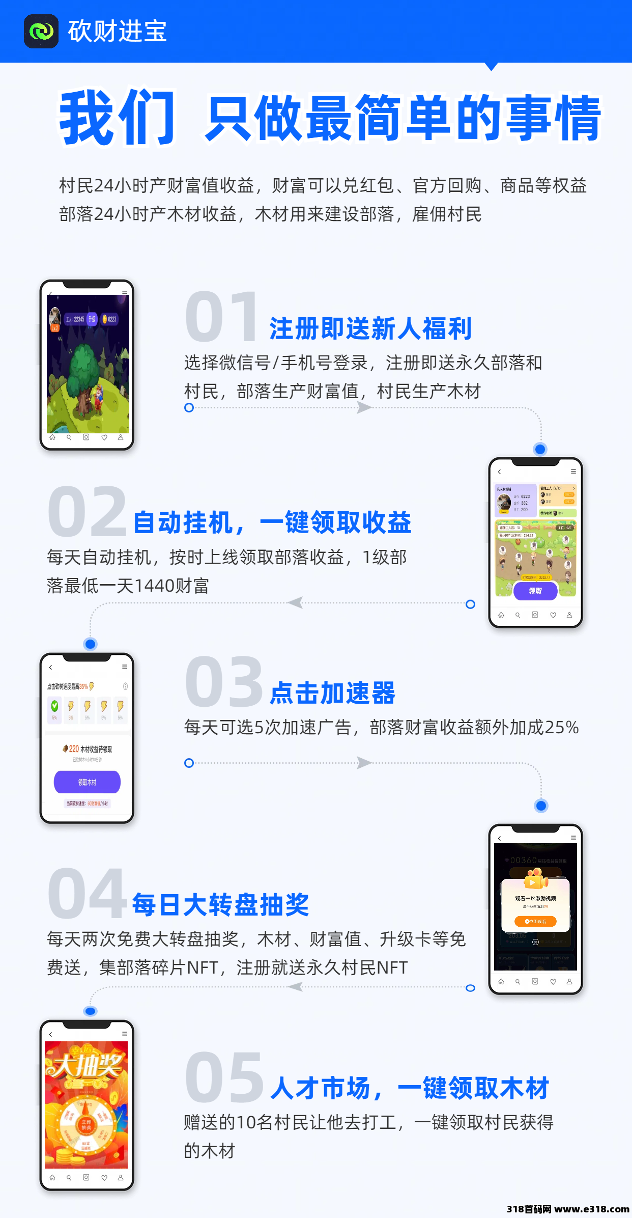 砍材进宝，新版已更新，零撸项目(2)