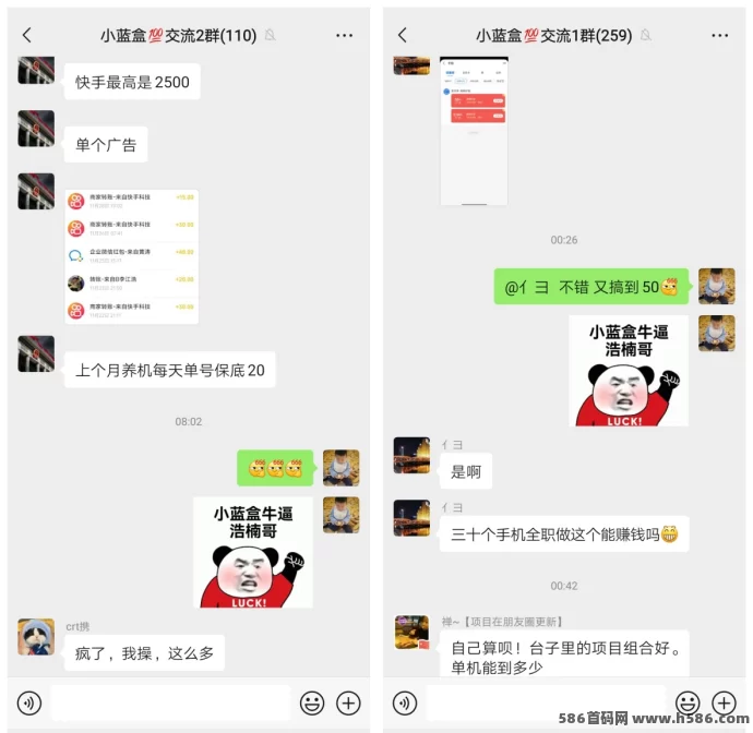 《小蓝盒》0投升级代哩，批量操作轻松赚，长期收溢有保障！(4)