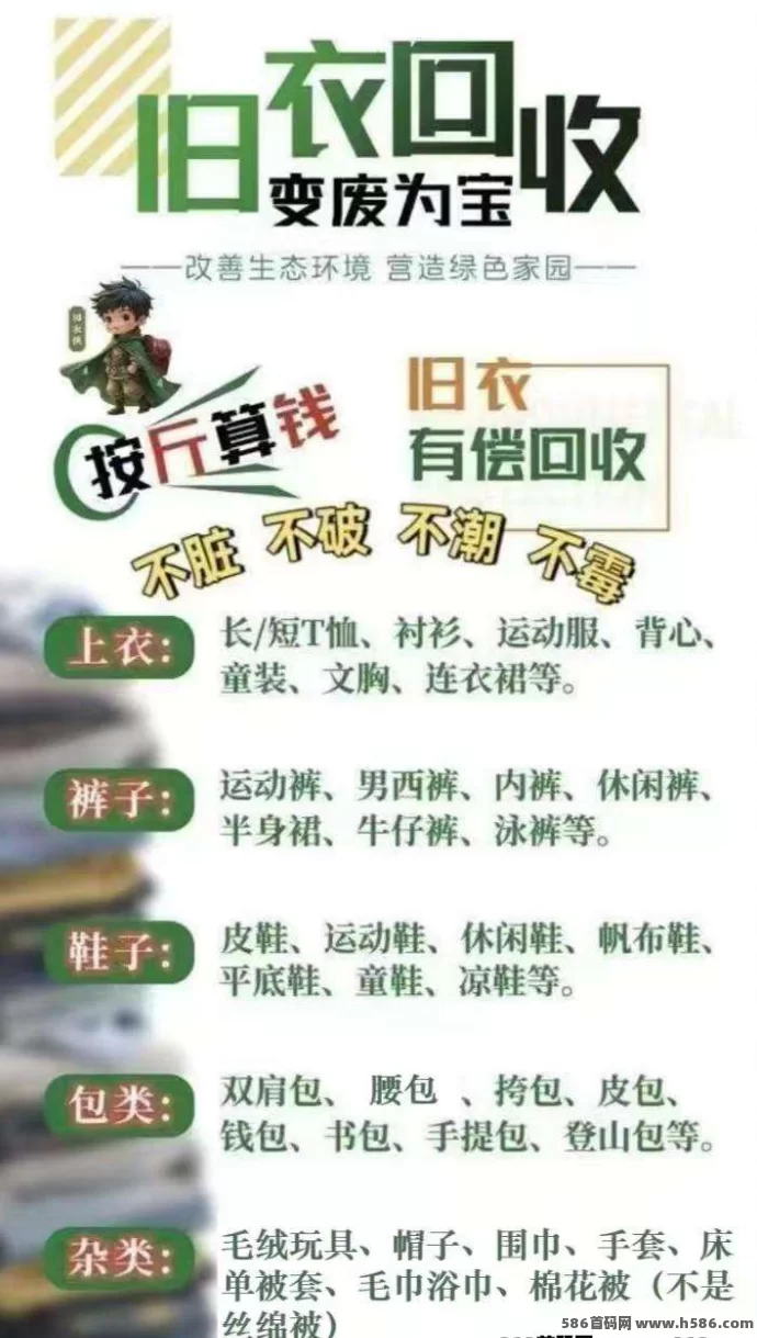 旧衣侠回收：上门回收旧衣，招募合伙人共创环保未来！(2)