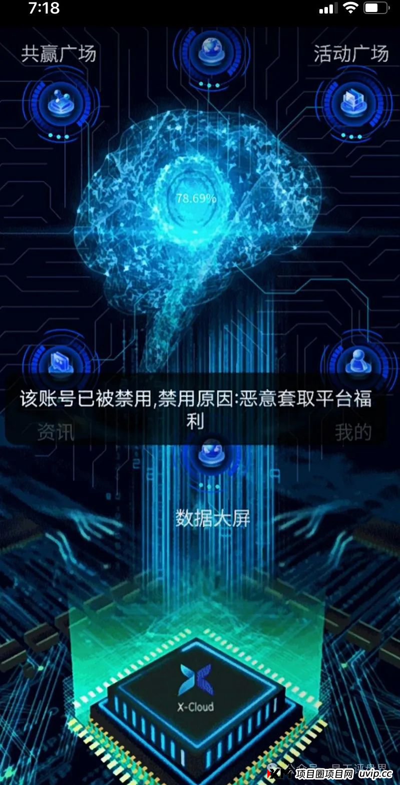 X-Cloud分红类资金盘骗局，运行一年，30多万会员，操盘手圈钱过百亿，已经开始单割，即将崩盘跑路！(7)