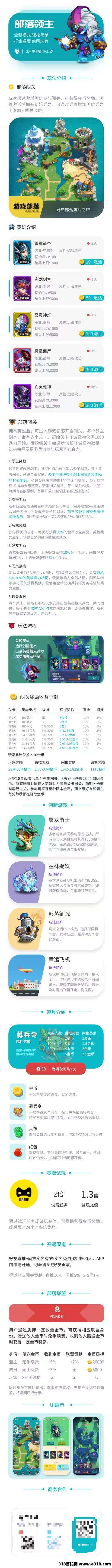 《部落领主》闯关模式，扶持对接(3)