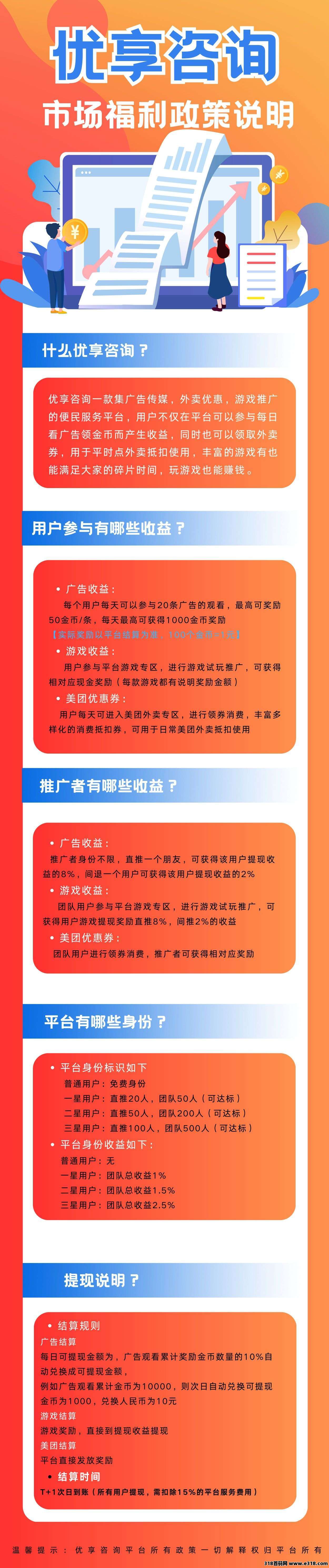 优享咨询首码，零撸广告赚，不养机收益高，模式新颖(3)