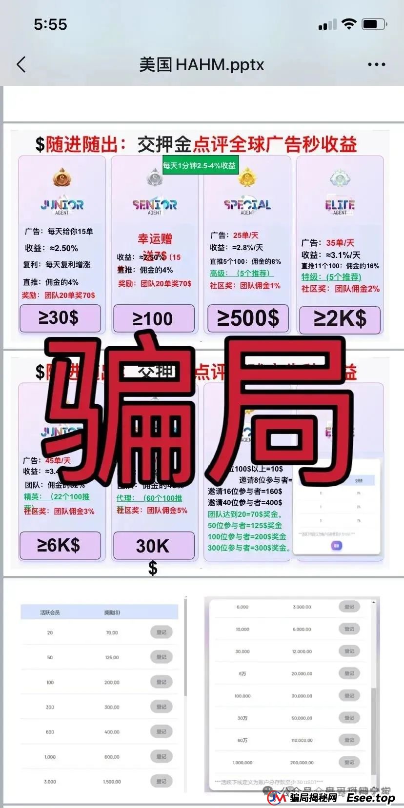 警惕【哈姆HAHM】分红类资金盘骗局，看见一定要远离！！(2)