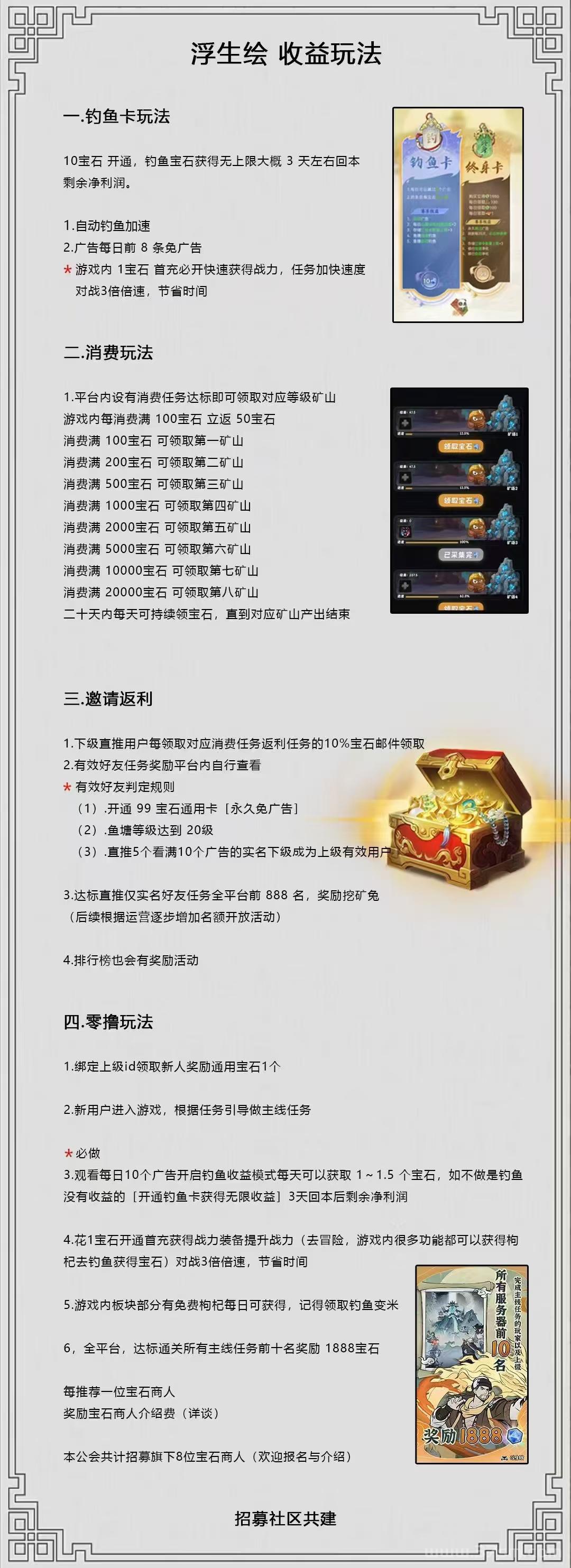 首码零撸浮生会开 盘送鱼卡，推广瓜分10w大元！(1)