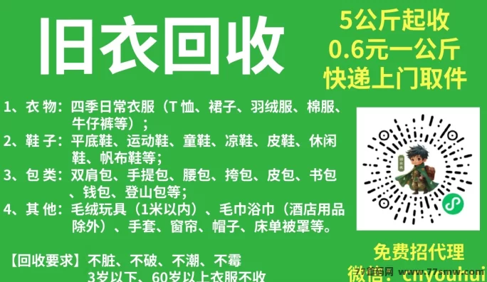 旧衣侠回收：让旧衣物焕发新生，轻松赚钱环保双赢！(3)