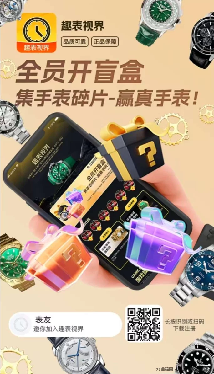 趣表视界首码活动：每日免费开盲盒，轻松赚取实物奖励！(1)