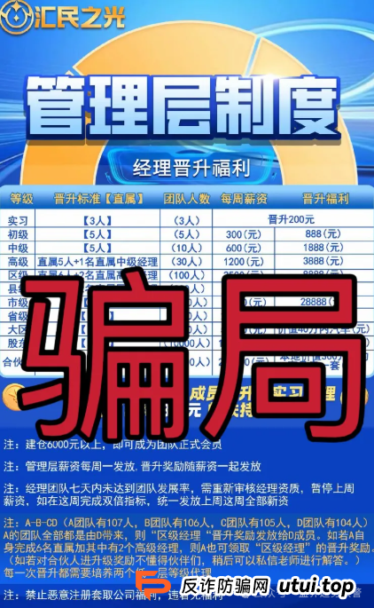 ＂汇民之光＂资金盘骗局拉响警报：精密伪装的传销陷阱进入收割期