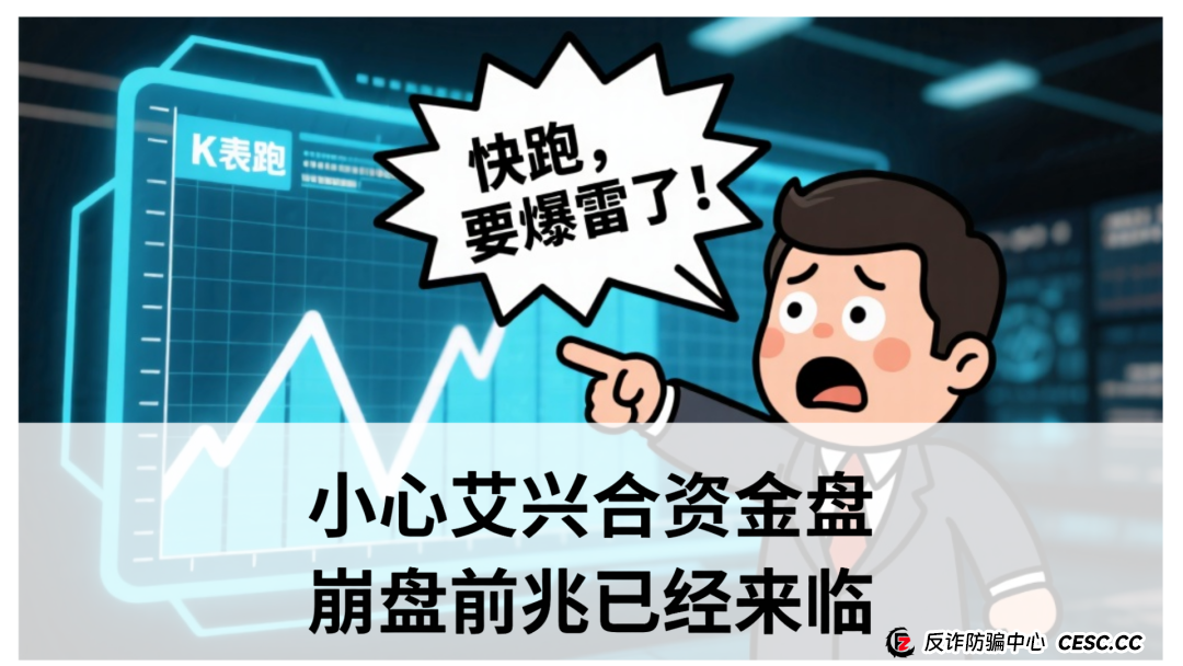 小心艾兴合资金盘，崩盘前兆已经来临