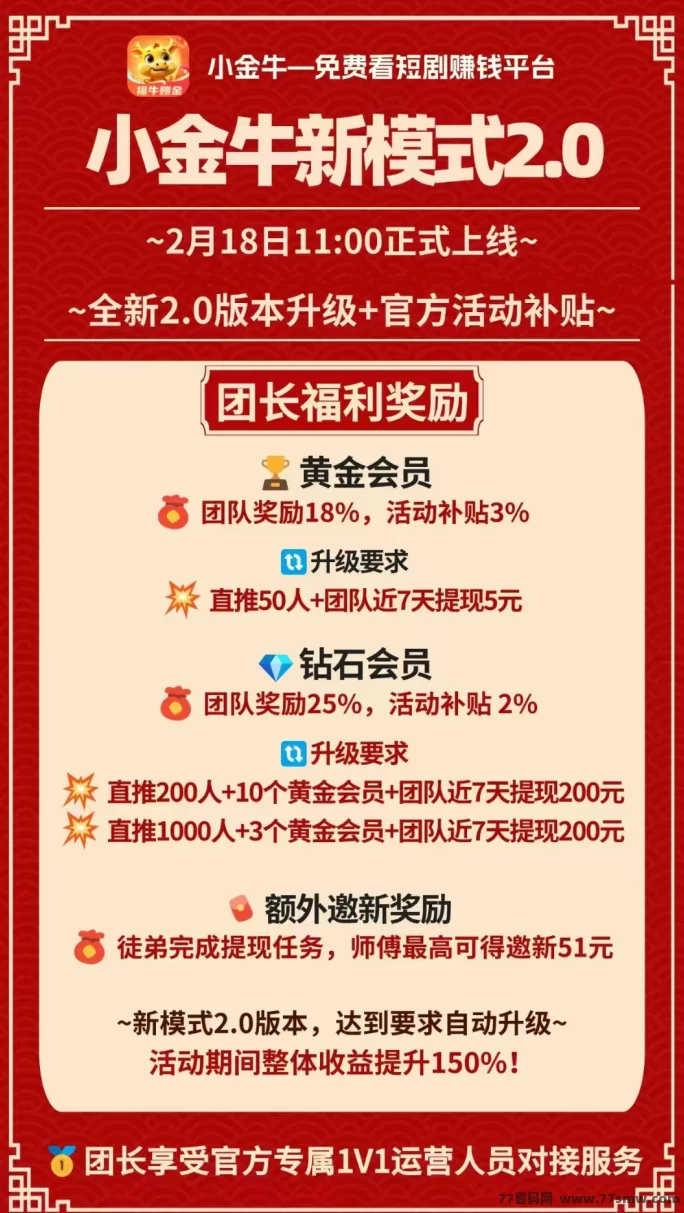 小金牛短剧：零投入看短剧轻松赚米，提取秒到！(3)