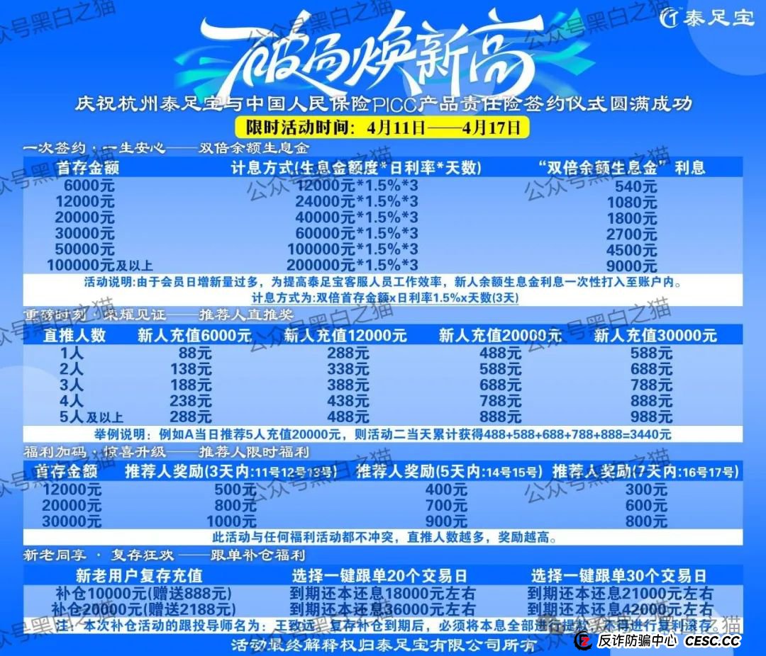 快讯｜“泰足宝”股票跟单资金盘收尾，曝光同行来垫背......