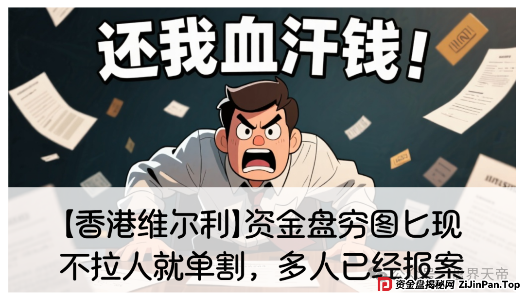 【香港维尔利】这资金盘项目要黄！天帝都看不下去了(1)