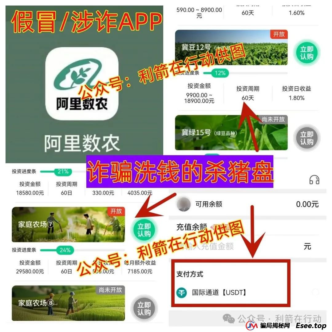 警惕！假冒的华为Ai、假冒的中芯国际、假冒的阿里数农APP是“民族资产解冻类”诈骗项目！(5)