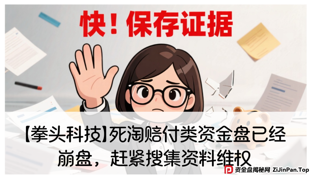 【拳头科技】死淘赔付类资金盘已经崩盘，赶紧搜集资料维权(1)
