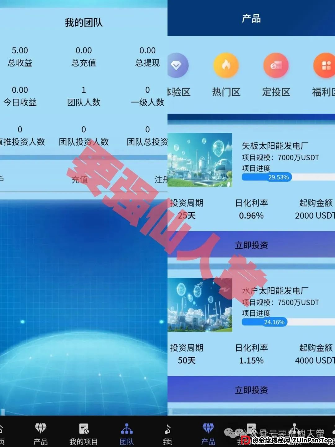 【韦能能源】分红资金盘骗局曝光，就是个套牌盘子，活不了多久了(2)