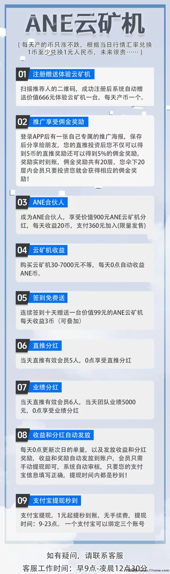 ADE云机新用户免费送666圆体验云机，自动产币自动回收，每日轻松收溢可秒到！(5)
