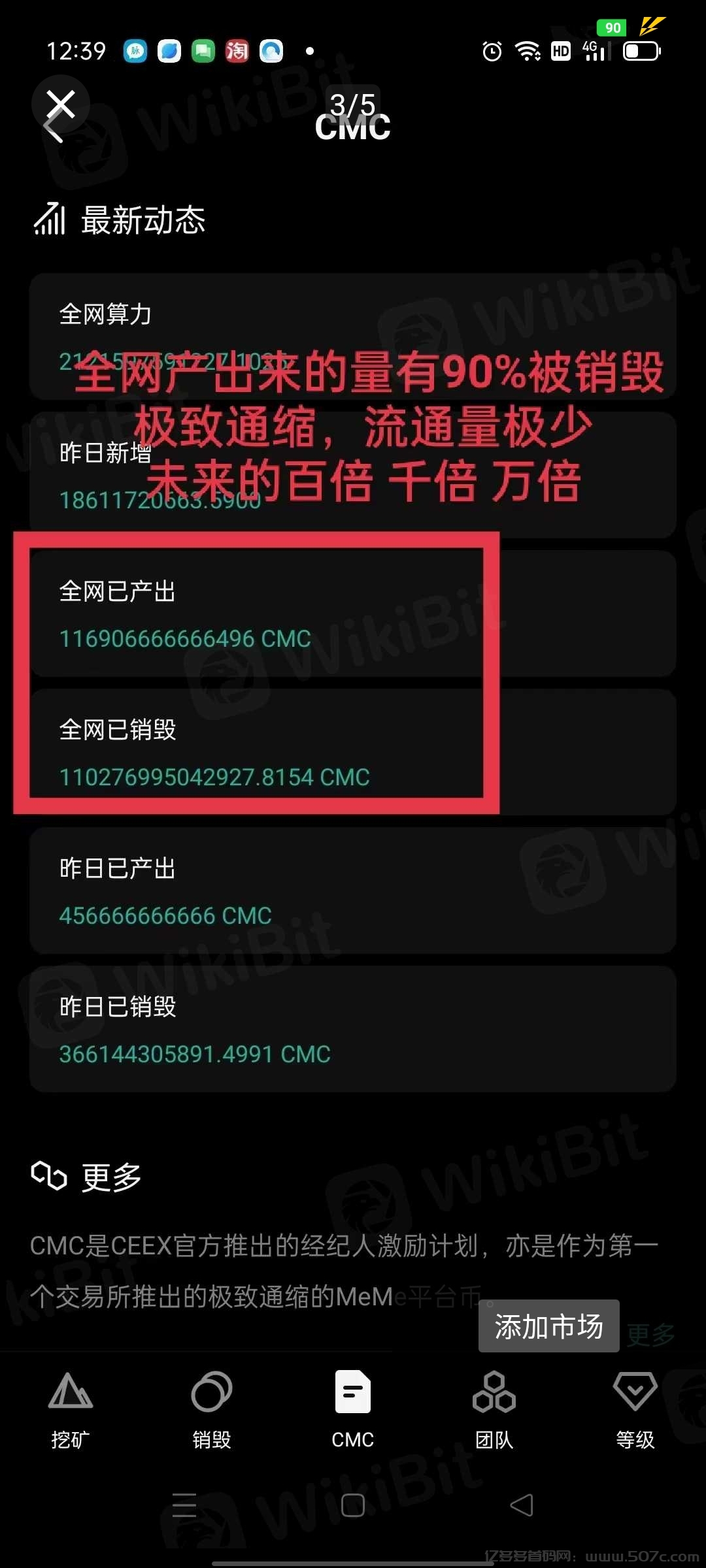 CEEX合规交易所全球首发cmc非小号双C可查排58注册送10000算力(5)