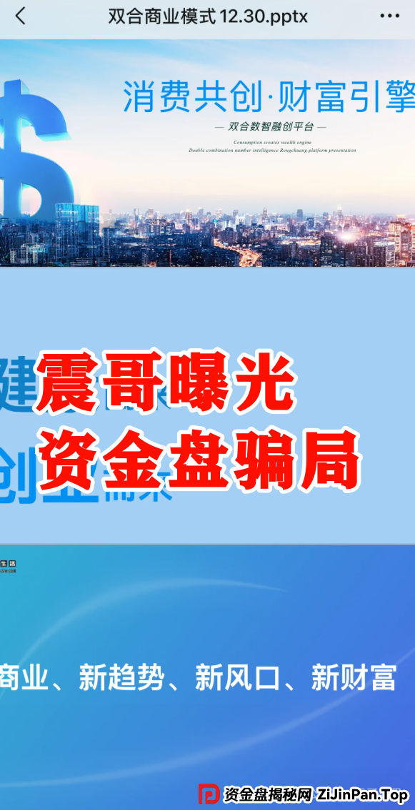 震哥带你扒皮“双合元界”资金盘骗局：买车返现全是坑！(2)