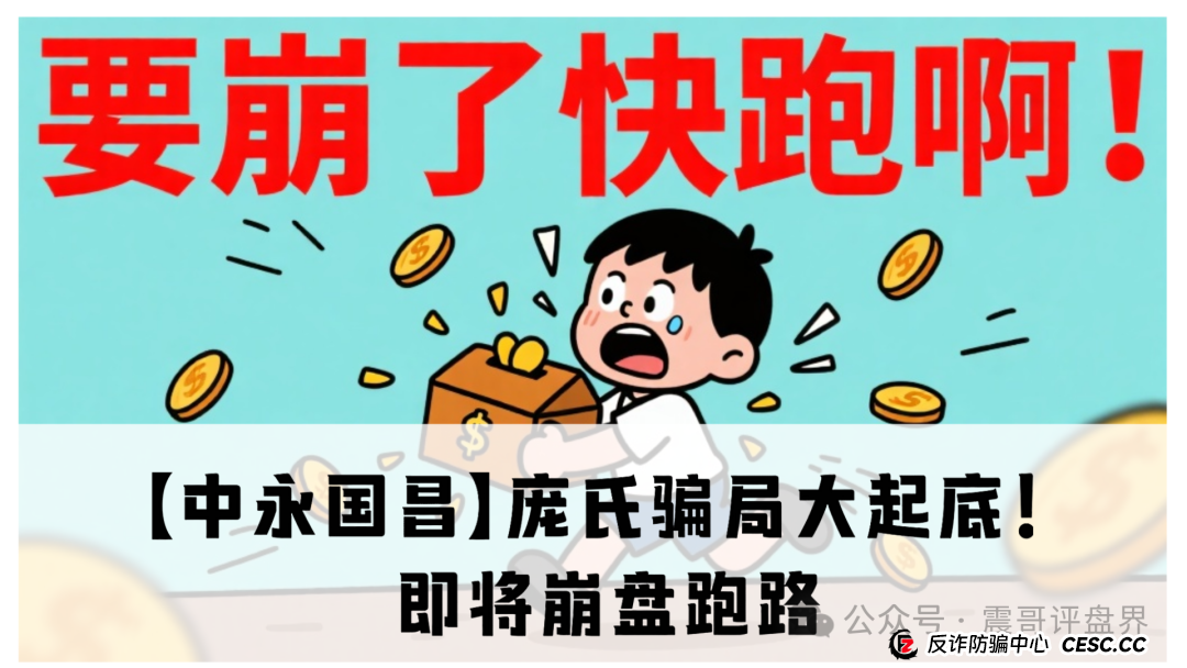 【中永国昌】庞氏骗局大起底！震哥紧急提醒：别当韭菜接盘侠！