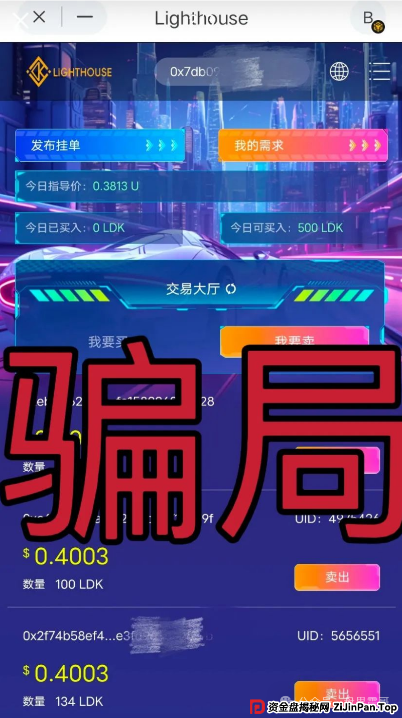 【LDK灯塔资金盘骗局】震哥揭秘：空气币新套路，别当接盘侠(5)