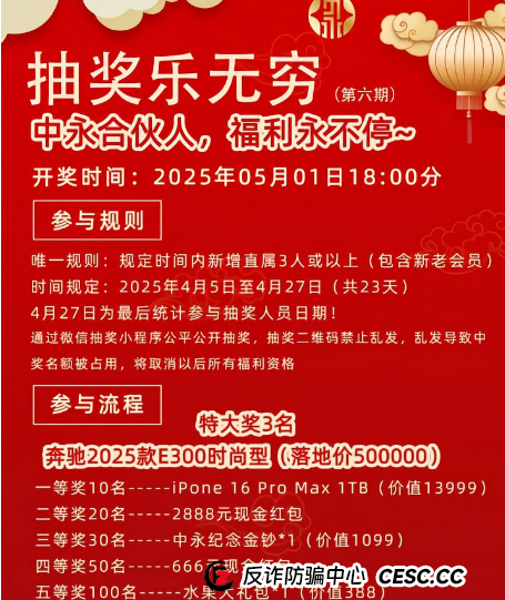 注意，中永国昌，链盈ai，添星汇（快乐购），鼎硕集团这几个大型诈骗资金盘