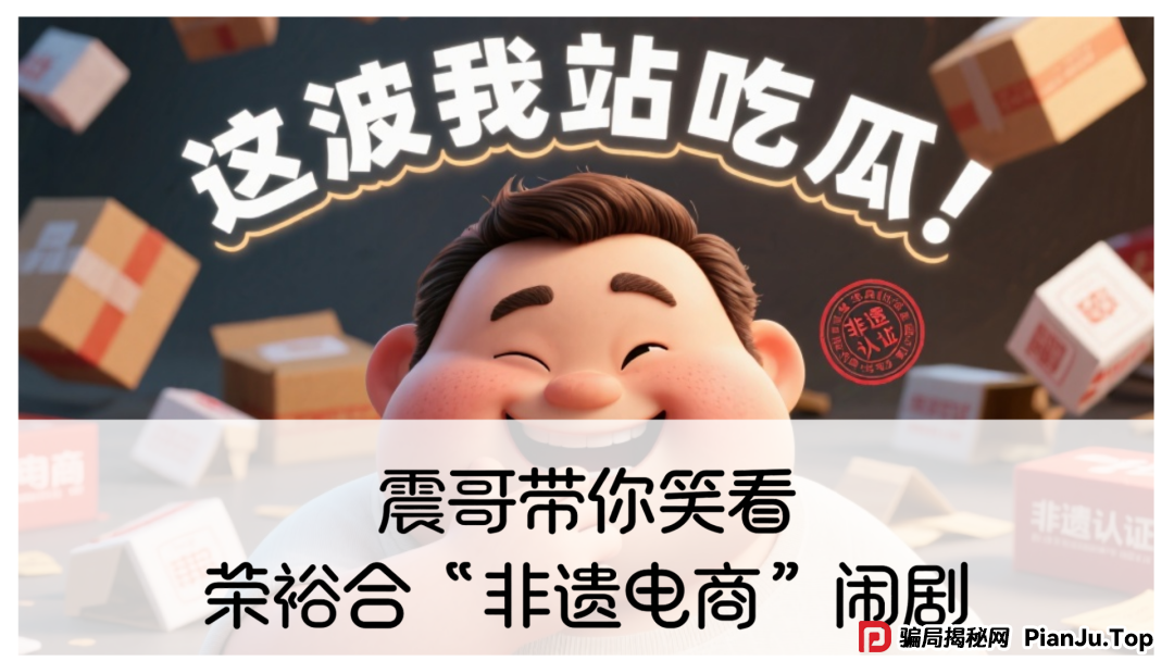 震哥带你笑看荣裕合“非遗电商”闹剧：你的钱包正在上演“非遗消失术”！