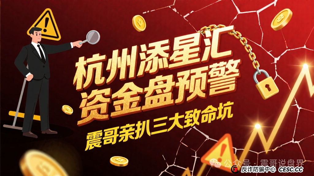 杭州添星汇资金盘预警：震哥亲扒三大致命坑(1)