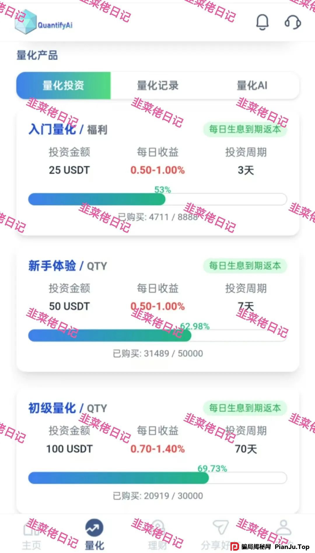 6月14日：最新资金盘项目骗局曝光，东方领投（领投集团），赫伯罗特航运，量化AI，央网扶持app随时可能卷钱跑路(6)