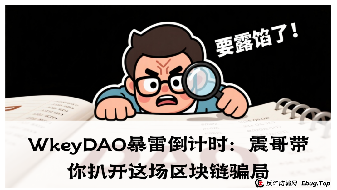 WkeyDAO暴雷倒计时：震哥带你扒开这场区块链骗局(1)