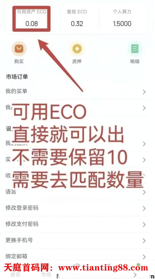零撸ECO，自动释放，持续上涨(5)