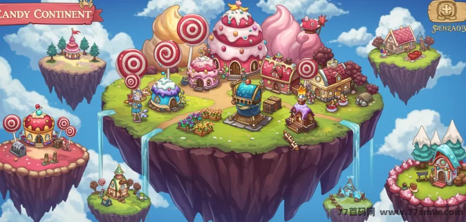 甜岛探险记来啦！0元开局，边盖岛边打怪轻松赚币！(1)