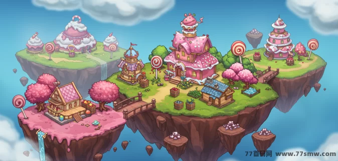 甜岛探险记来啦！0元开局，边盖岛边打怪轻松赚币！(2)