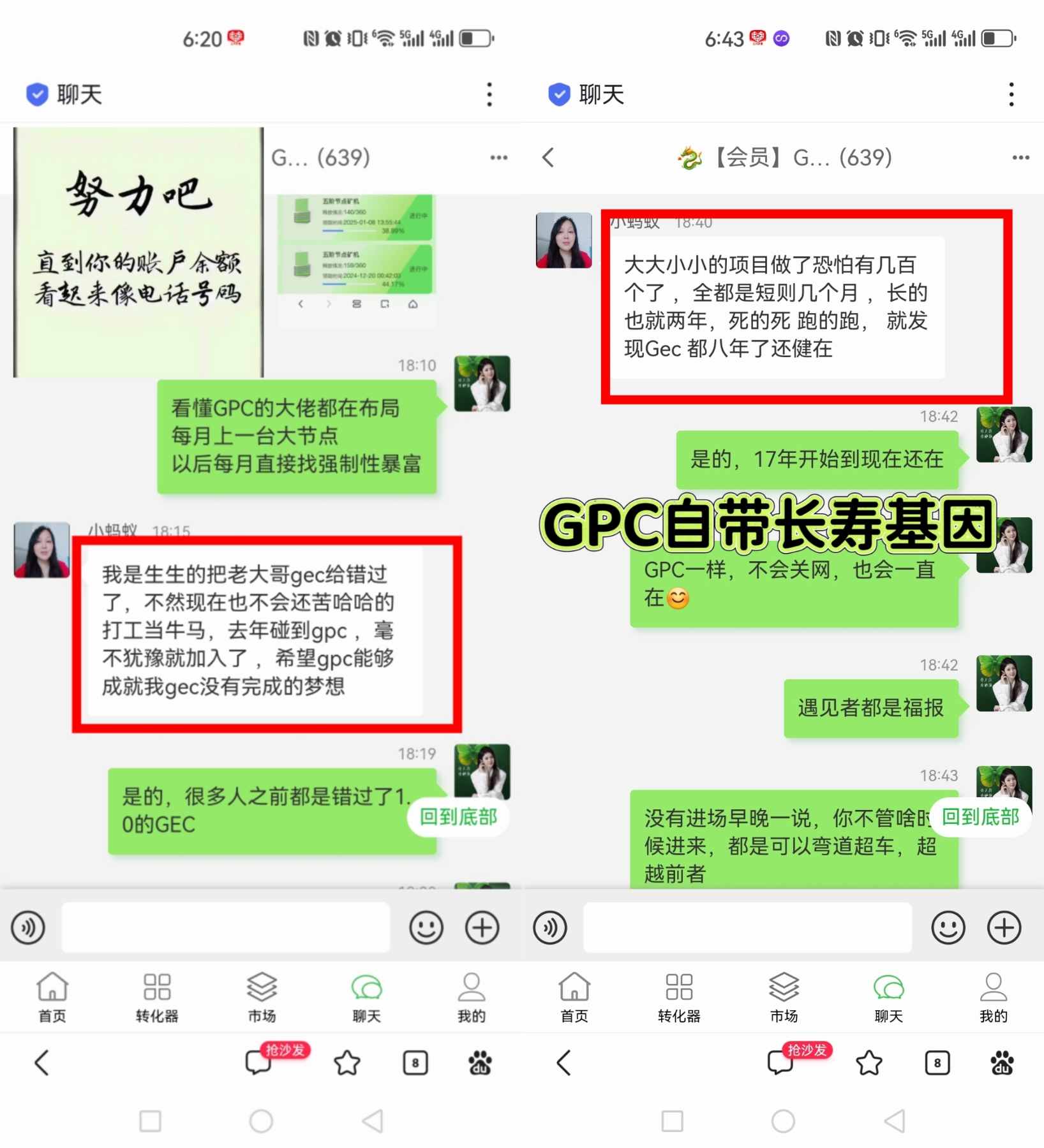 零撸神盘GPC公链日入几百几千，原GEC，蚁丛和趣步的大佬已加入(9)