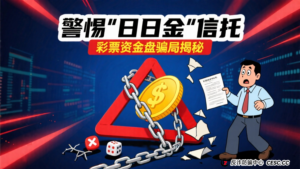 震哥揭秘“日日金”信托彩票资金盘骗局：这帮人又在割韭菜，千万别上当！(1)