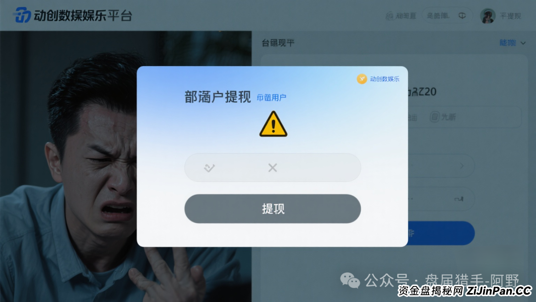 紧急预警！动创数娱疑似崩盘前兆，资金盘后期“比谁跑得快”！(3)