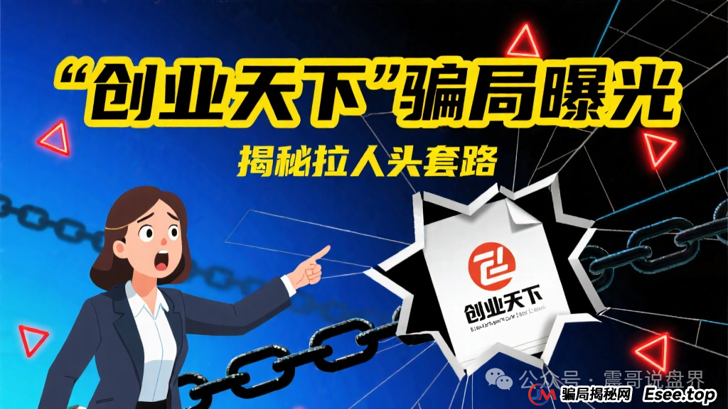 ＂创业天下＂骗局曝光：揭秘拉人头套路，呼吁腾讯等监管部门加强监管！(1)