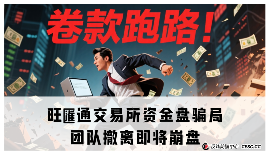 旺匯通交易所资金盘骗局，团队撤离即将崩盘，高度预警！