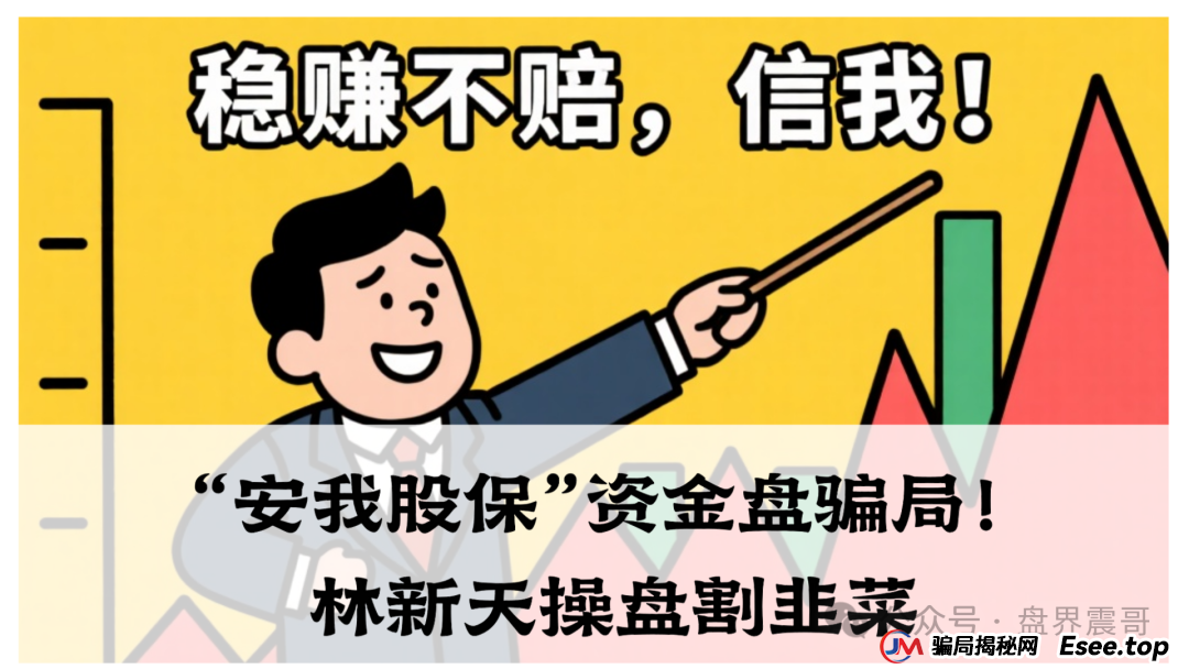 震哥独家起底：“安我股保”资金盘骗局！林新天操盘割韭菜，血本无归的真相