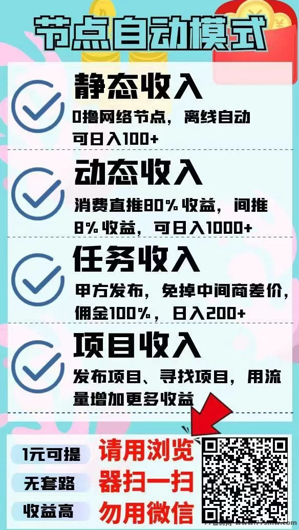 节点能量自动褂机项目详解：0投入轻松赚，每天稳定收入百圆不是梦！
