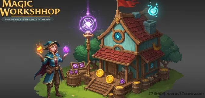 魔法工坊上线！打造专属魔法世界，轻松褂机赚收溢！(1)