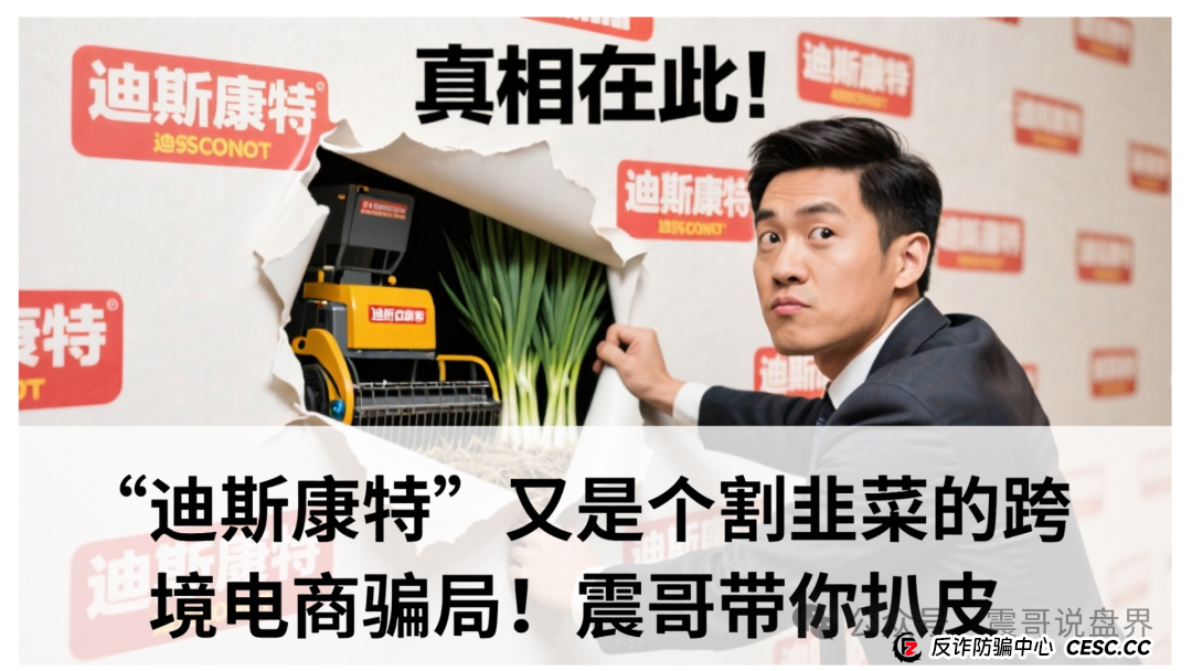 “迪斯康特”又是个割韭菜的跨境电商骗局！震哥带你扒皮(1)