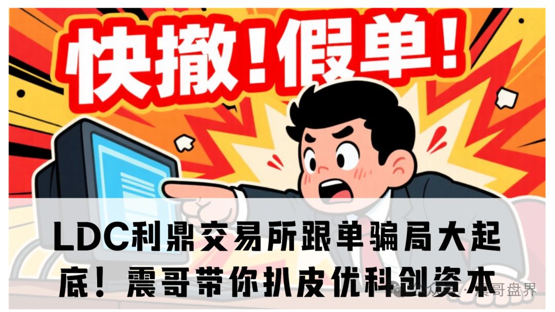 【重磅爆料】LDC利鼎交易所跟单骗局大起底！震哥带你扒皮优科创资本(1)