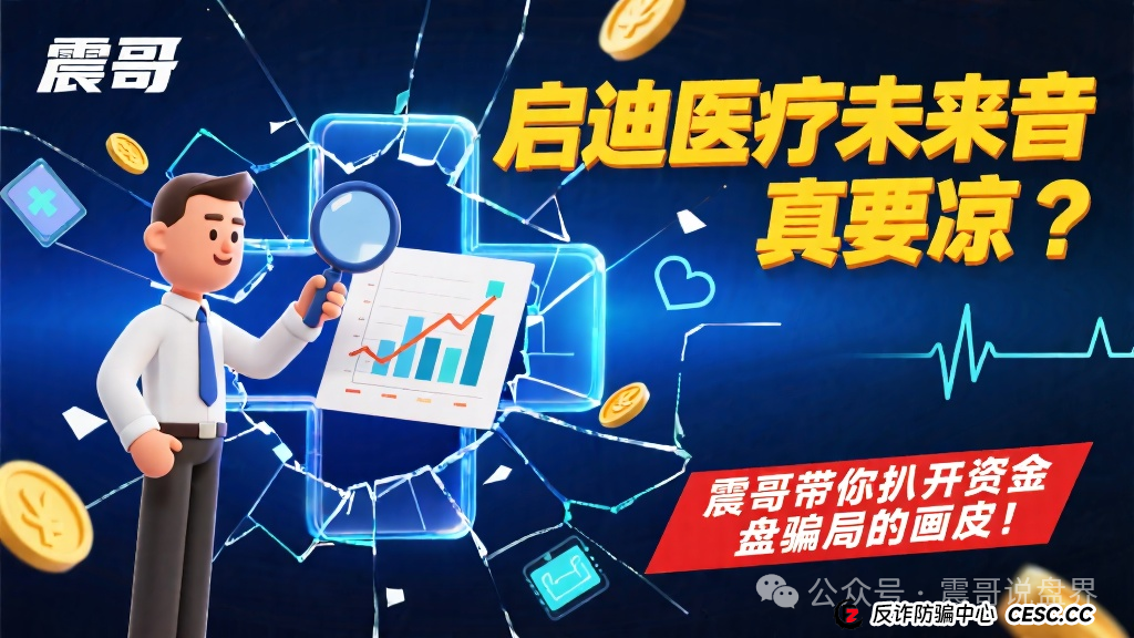 启迪医疗未来音（康启源）真要凉？震哥带你扒开资金盘骗局的画皮！(1)
