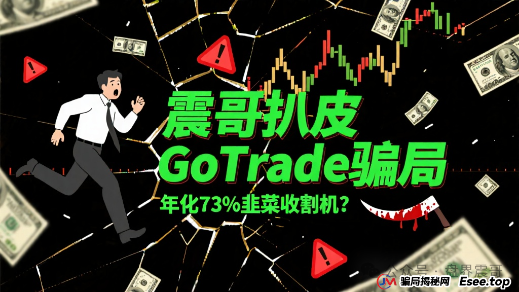 震哥扒皮GoTrade骗局：年化73%的韭菜收割机？(1)