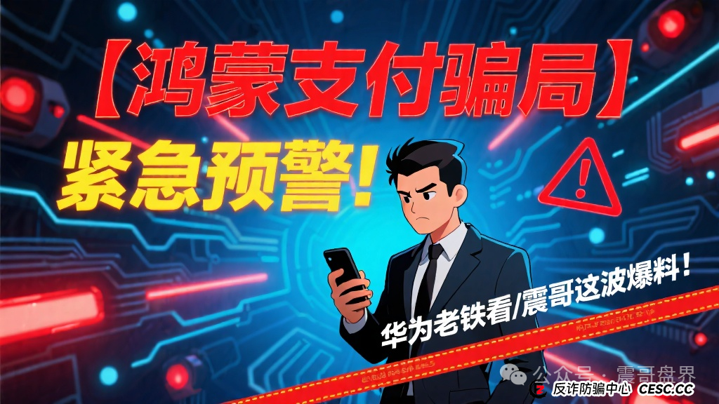 【鸿蒙支付骗局】紧急预警！华为老铁看震哥这波爆料！(1)