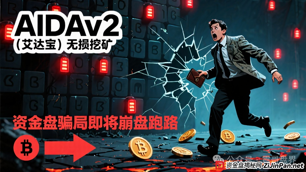 AIDAv2（艾达宝）无损挖矿资金盘骗局，操盘手圈钱几千万，即将崩盘跑路(1)