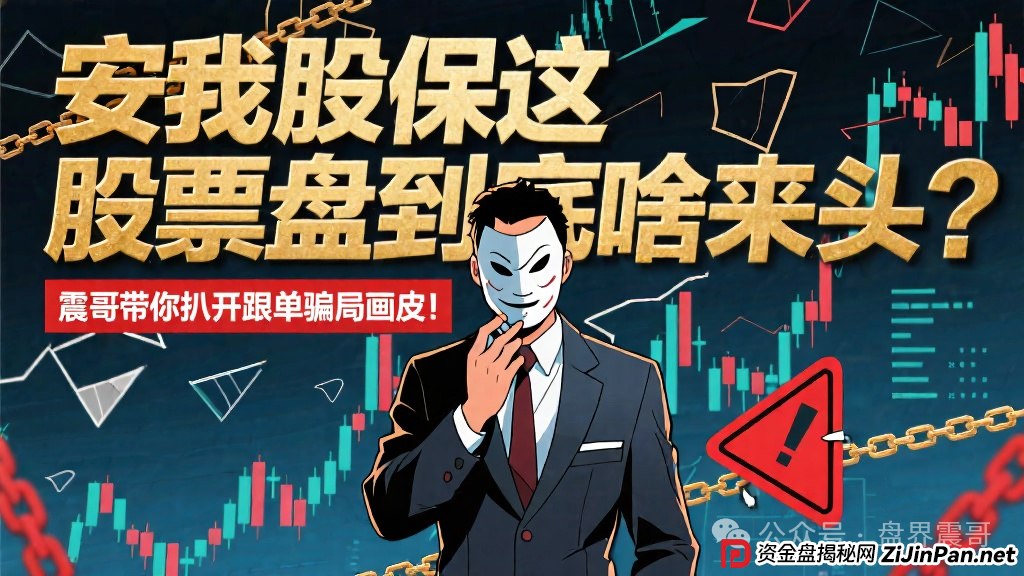 安我股保这股票盘到底啥来头？震哥带你扒开跟单骗局画皮！(1)
