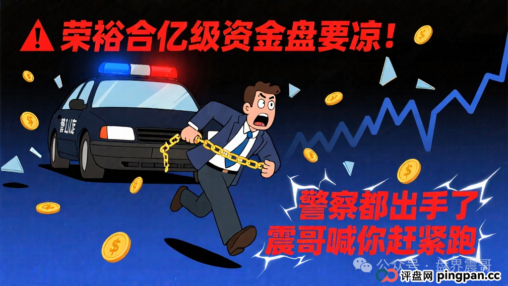 荣裕合亿级资金盘要凉！警察都出手了，震哥喊你赶紧跑(1)