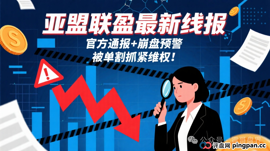 亚盟联盈最新线报：官方通报+崩盘预警，被单割抓紧维权！(1)