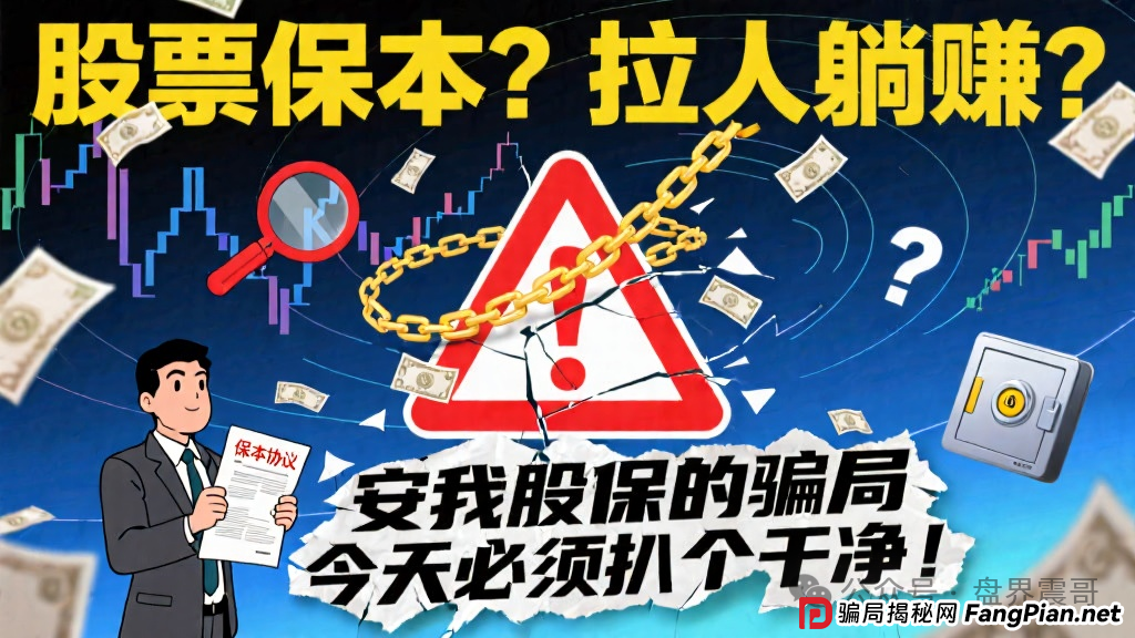 股票保本？拉人躺赚？“安我股保”的骗局今天必须扒个干净！(1)
