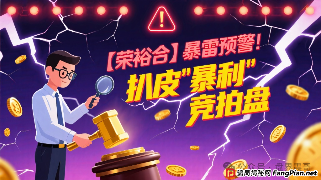 【荣裕合】暴雷预警！震哥带你扒皮这个“暴利”互助盘！(1)